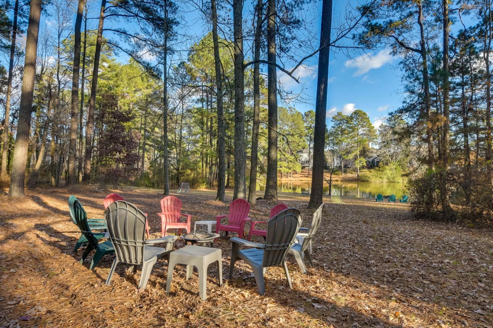 Peaceful Durham Retreat On Pond With Huge Deck! 빌라 외부 사진